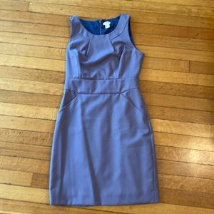 J. Crew lavender wool dress